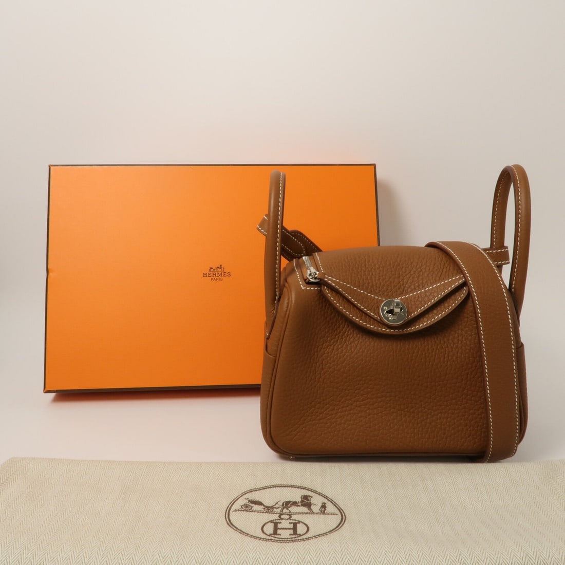 Hermes Mini Lindy Gold - 10