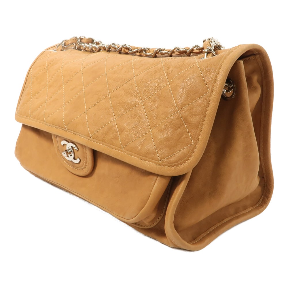Chanel Chain Shoulder Bag Brown - 3