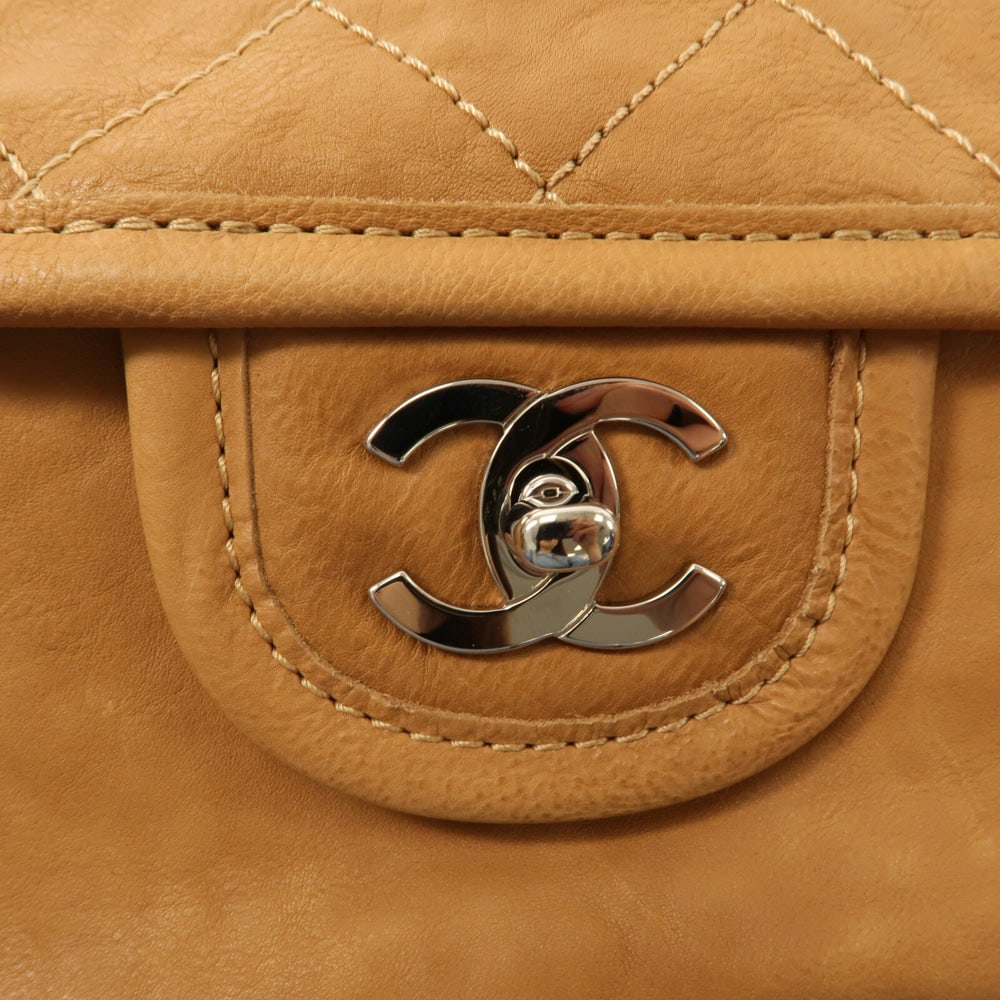 Chanel Chain Shoulder Bag Brown - 6