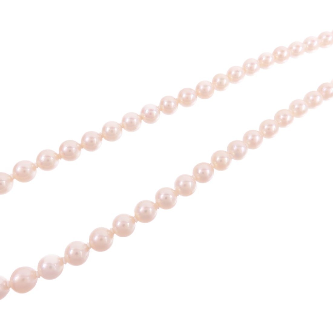 Pearl Necklace Silver - 3