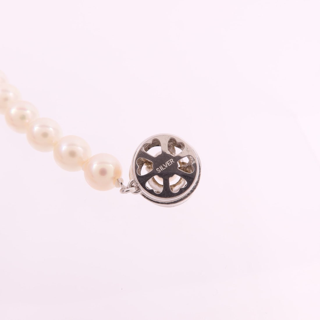 Pearl Necklace Silver - 7