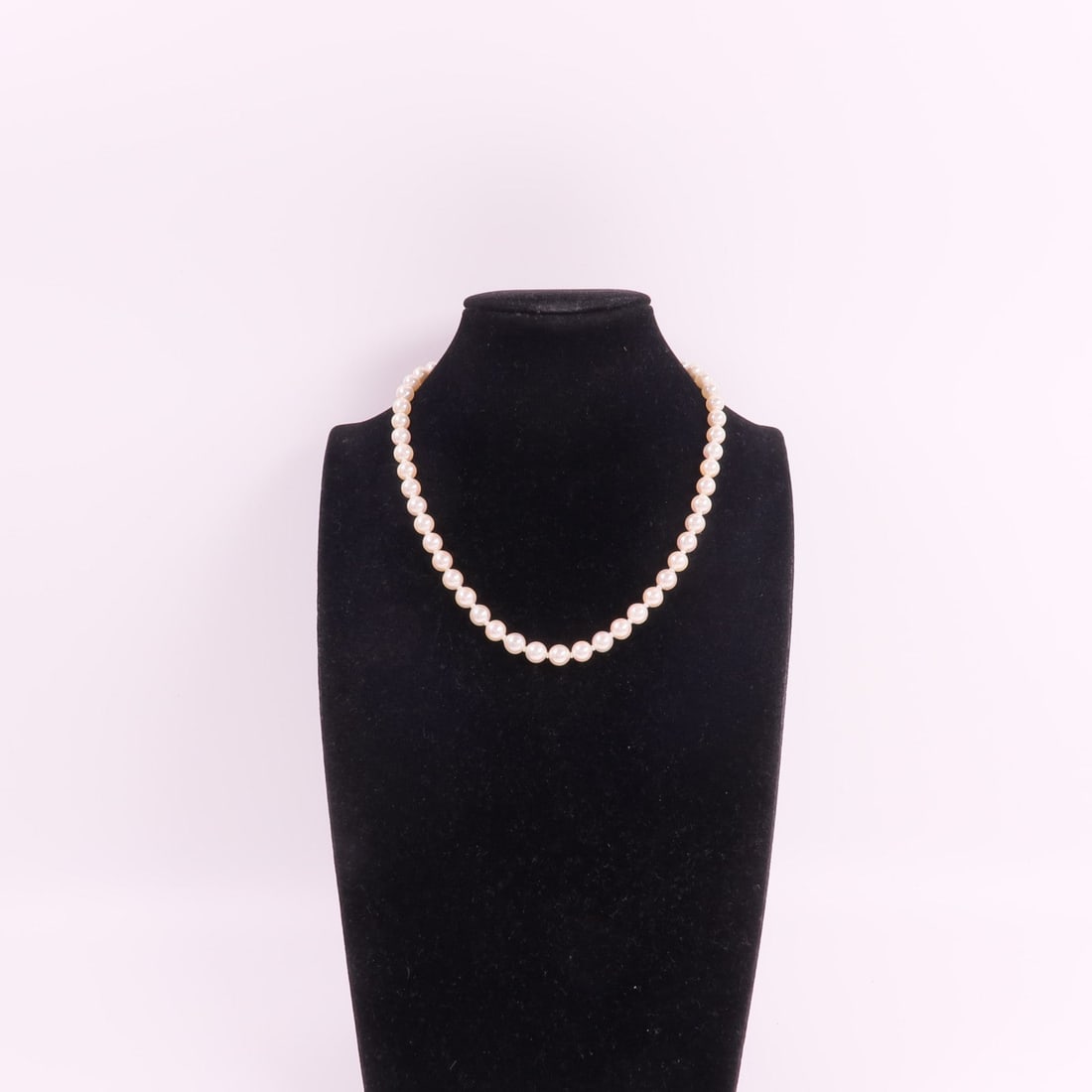 Pearl Necklace Silver - 9