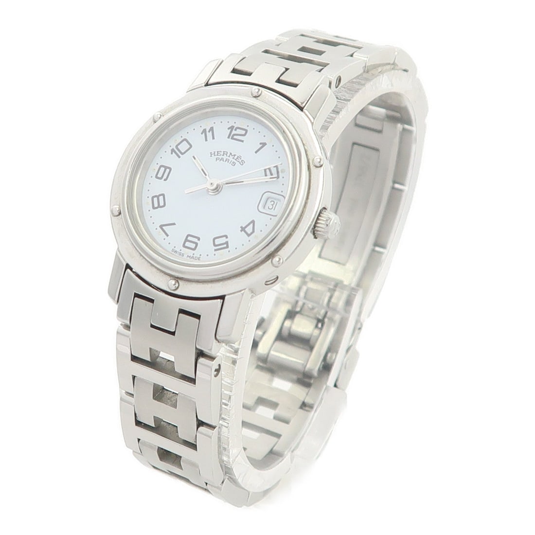 Hermes Clipper CL4.210 Quartz White - 2