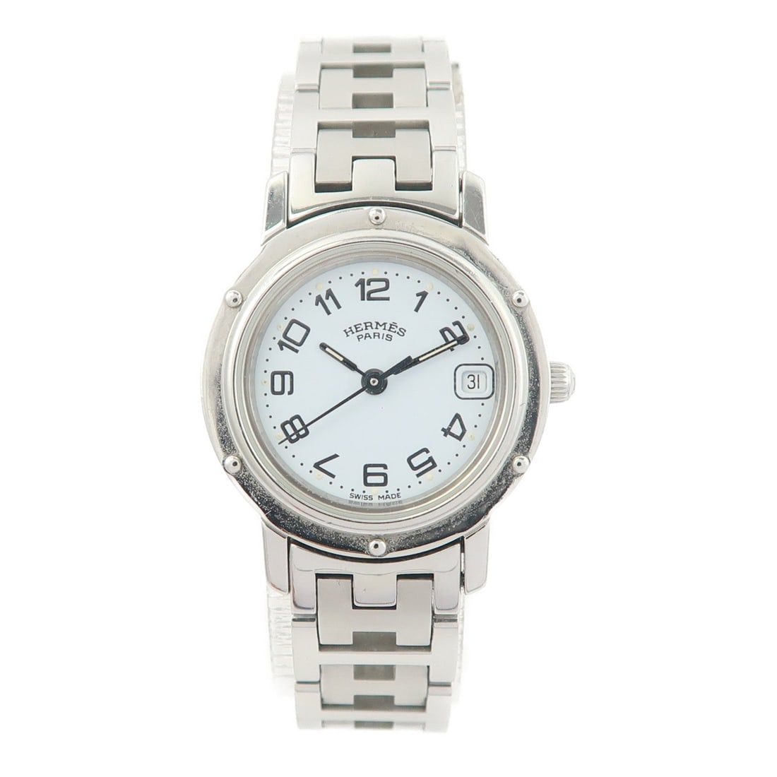 Hermes Clipper CL4.210 Quartz White - 4