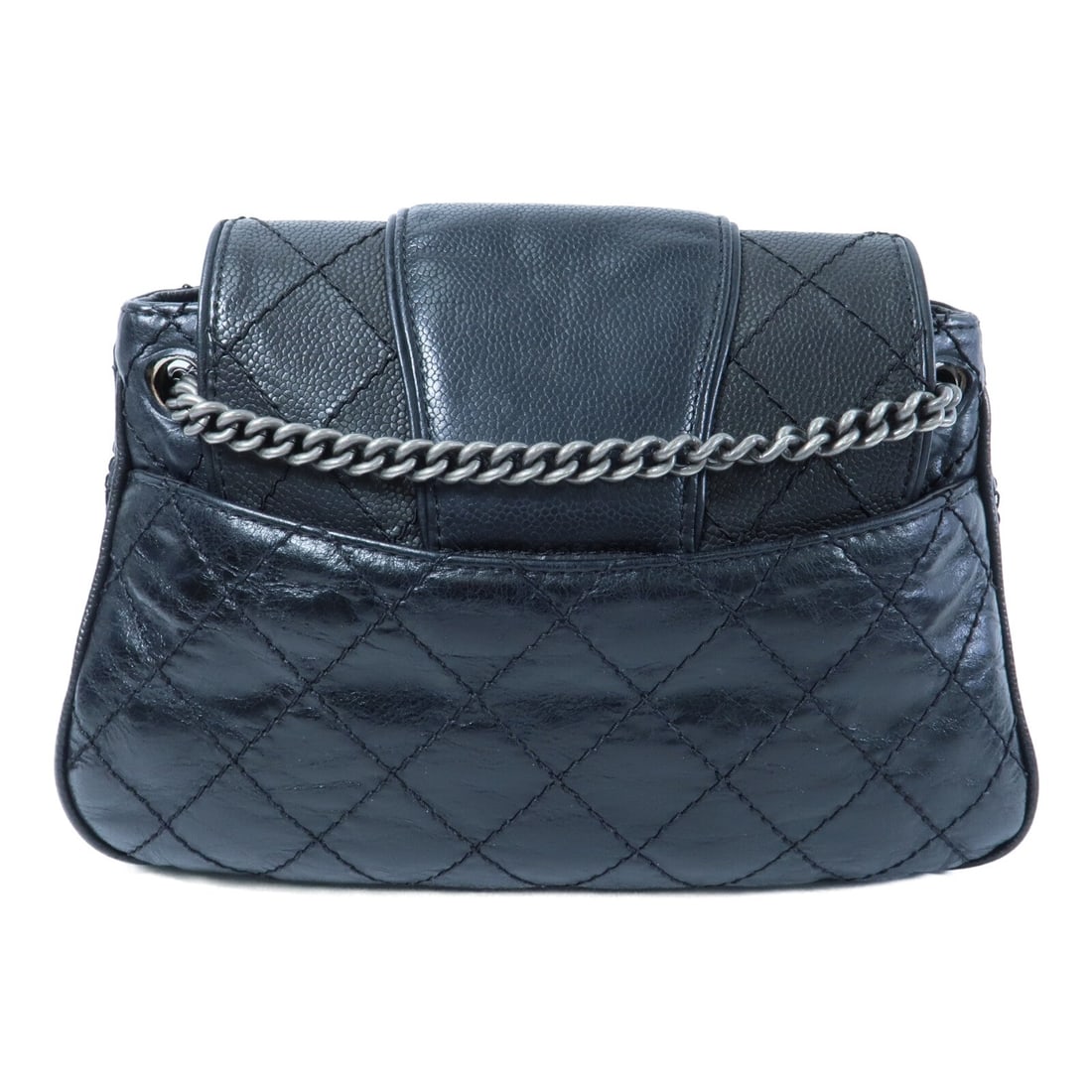 Chanel Chain Shoulder Bag Black - 2