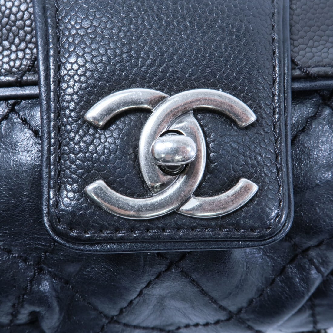 Chanel Chain Shoulder Bag Black - 6