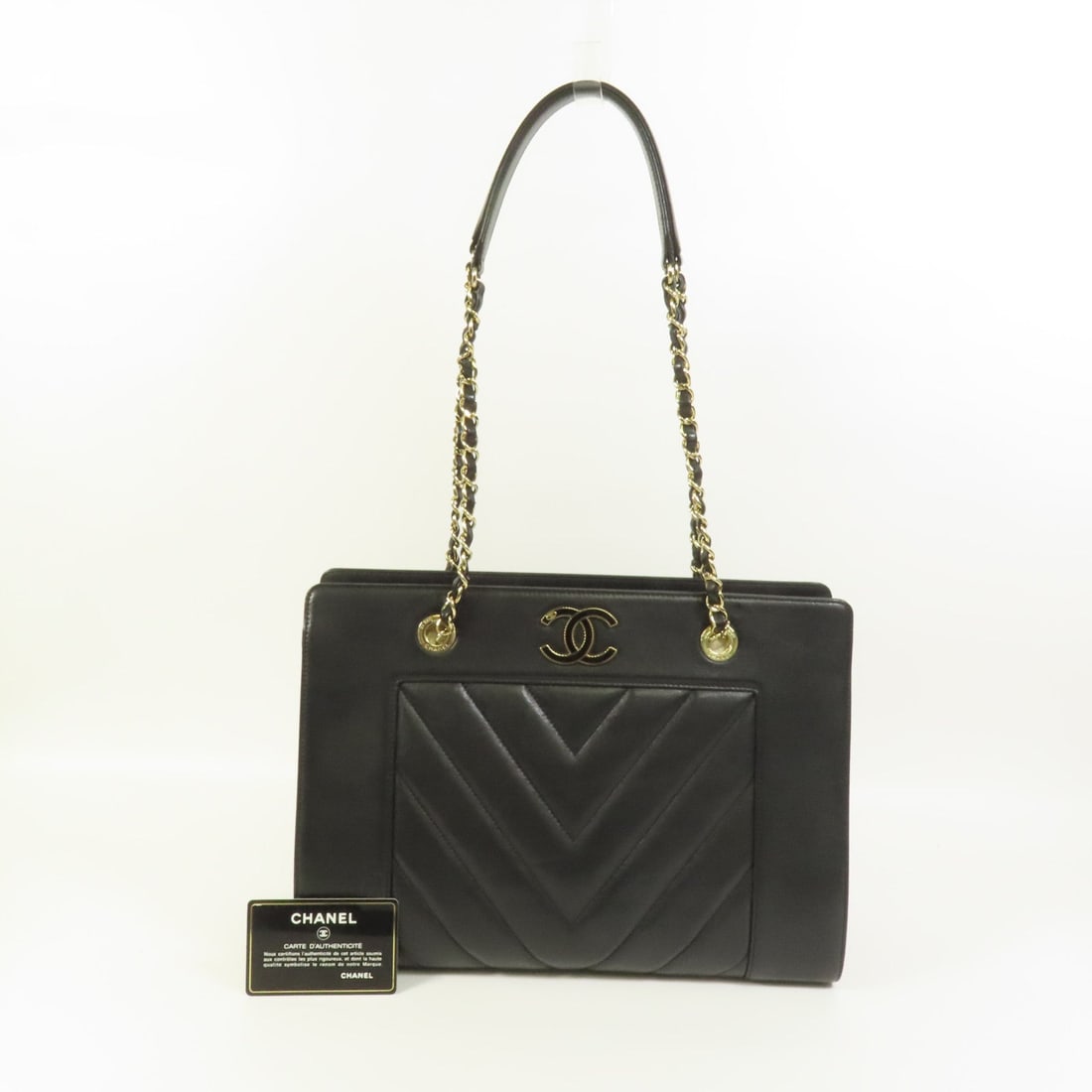 Chanel Shoulder Bag Black - 12