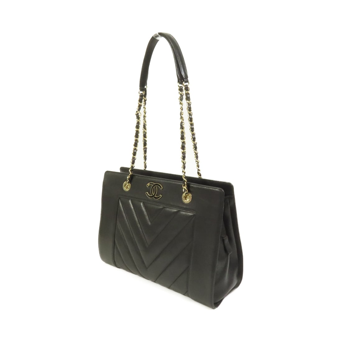 Chanel Shoulder Bag Black - 3