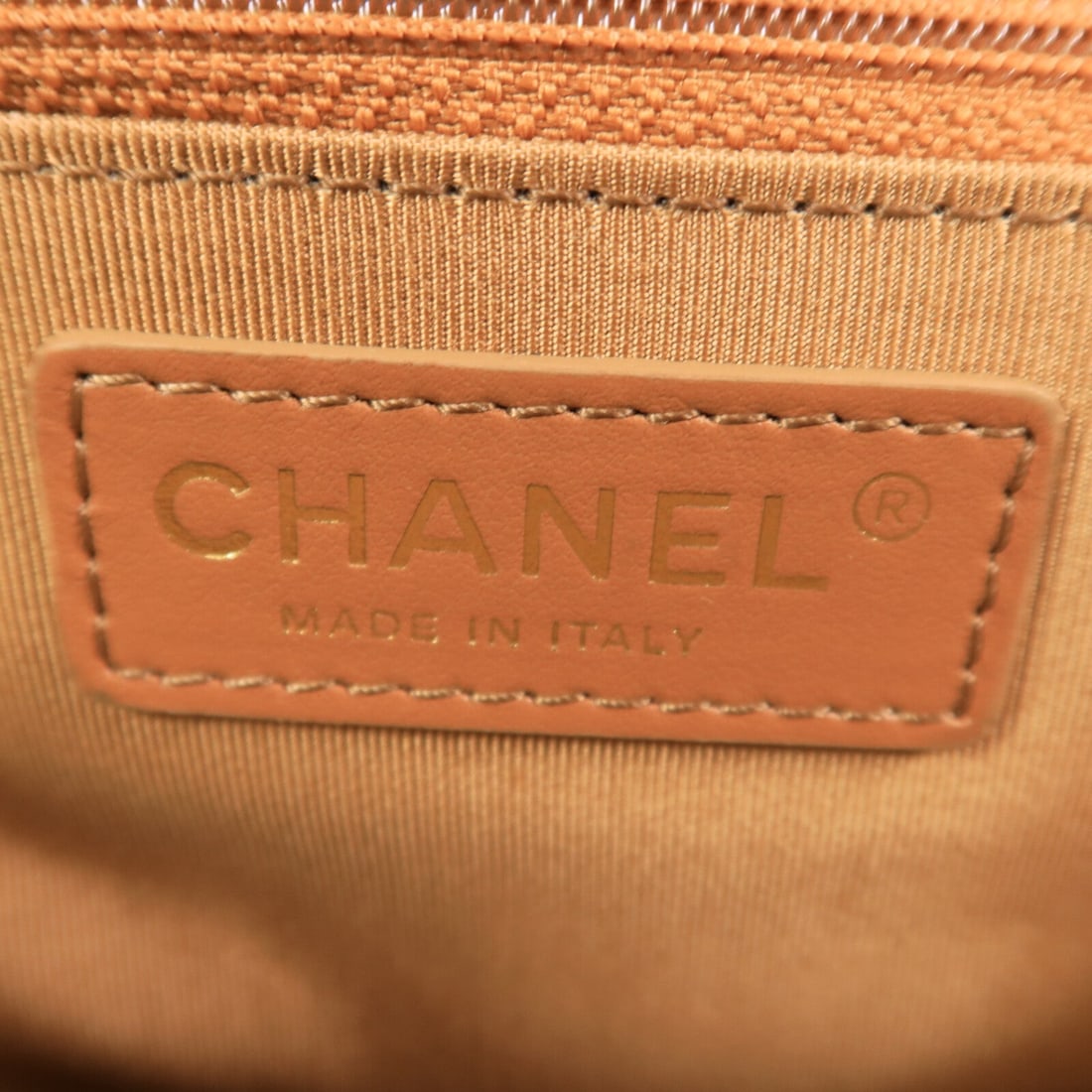 Chanel Chain Shoulder Bag Beige - 6