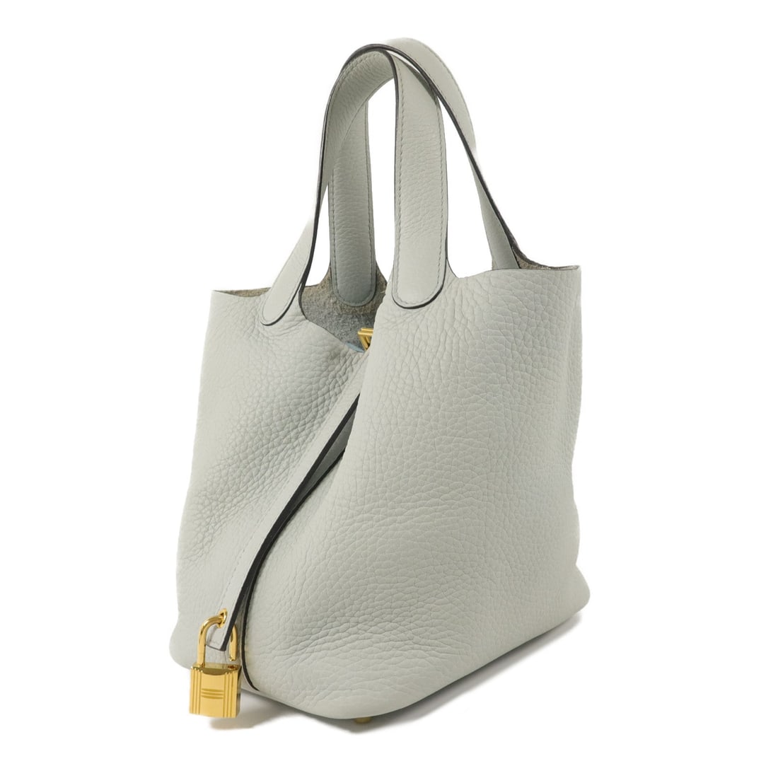 Hermes Picotin PM Bleu Glacier - 3