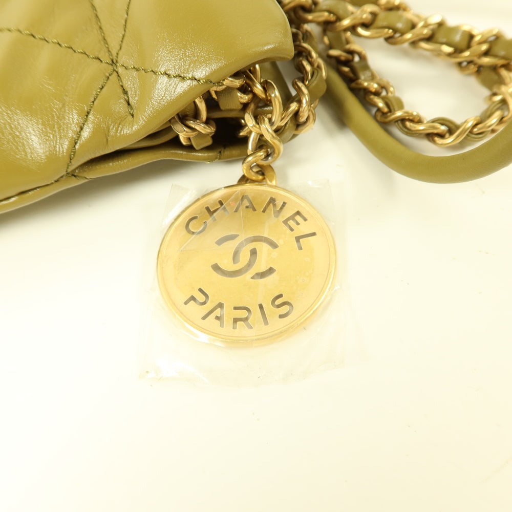 Chanel Mini 22 Green - 13