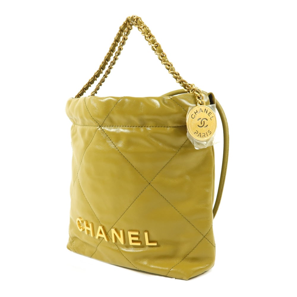 Chanel Mini 22 Green - 3