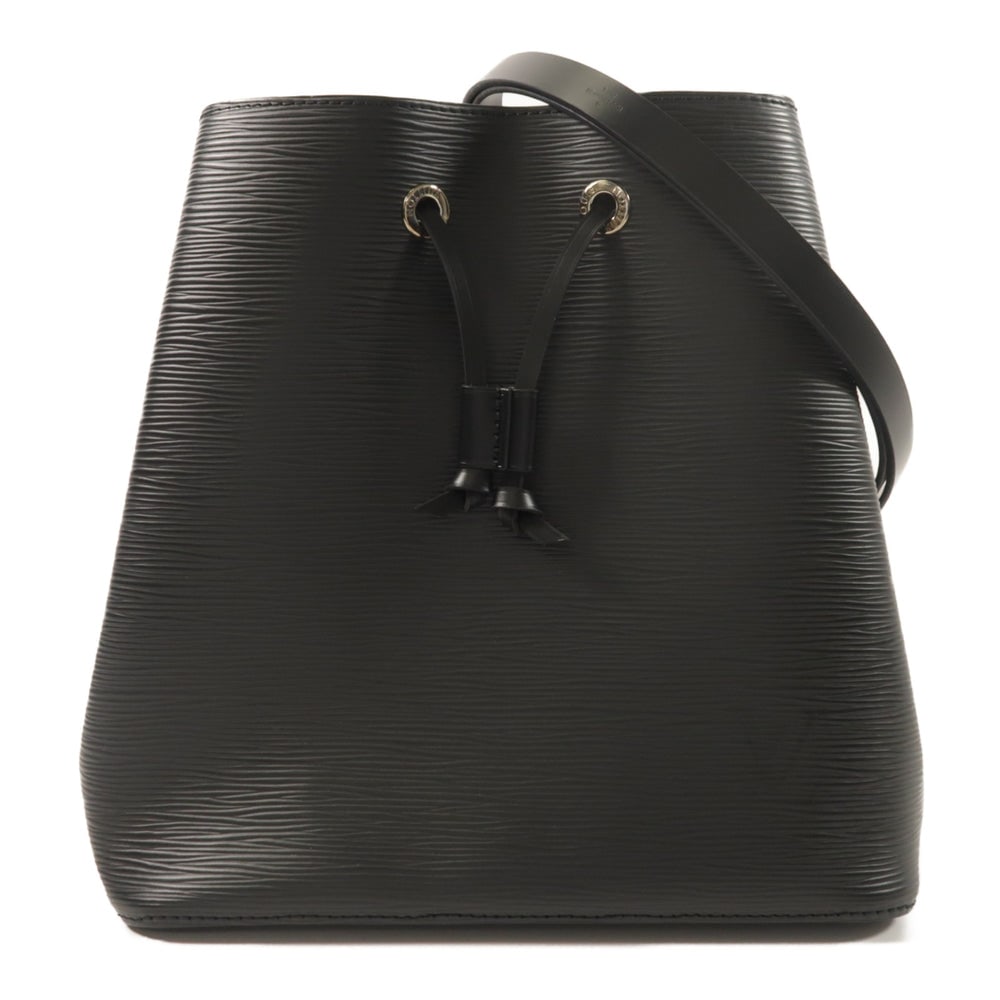 Louis Vuitton NeoNoe MM: Black Epi leather shoulder bag.
