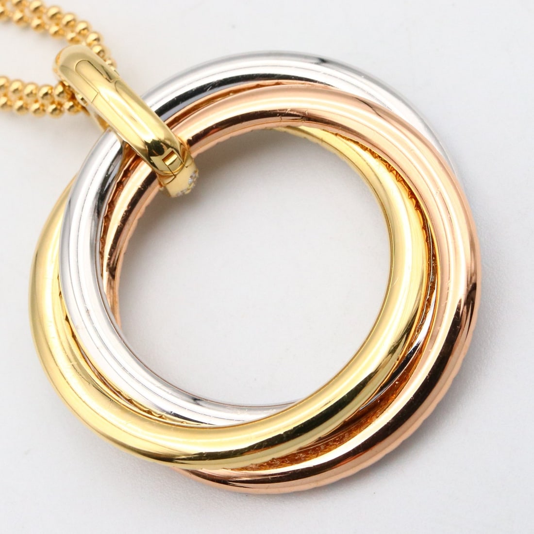Cartier Trinity Large Pave Necklace - 5