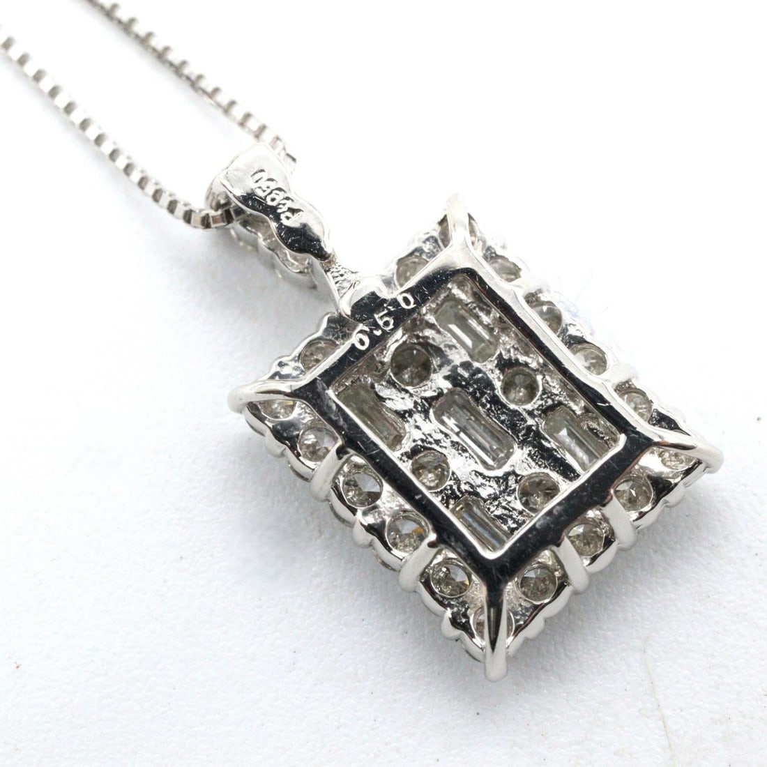 Diamond Necklace Platinum - 4