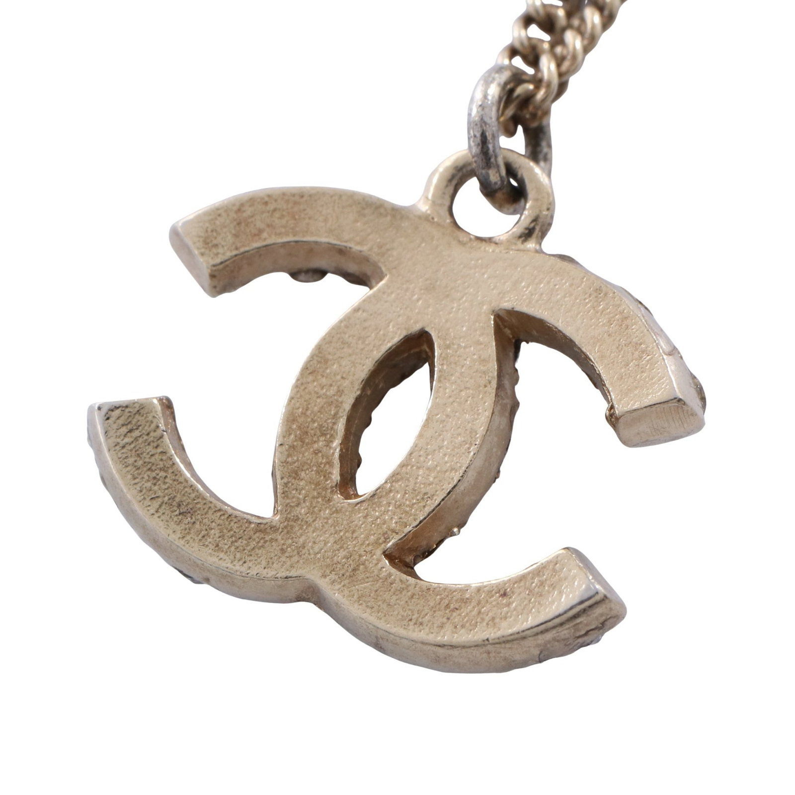 Chanel Coco Mark Rhinestone Gold - 2