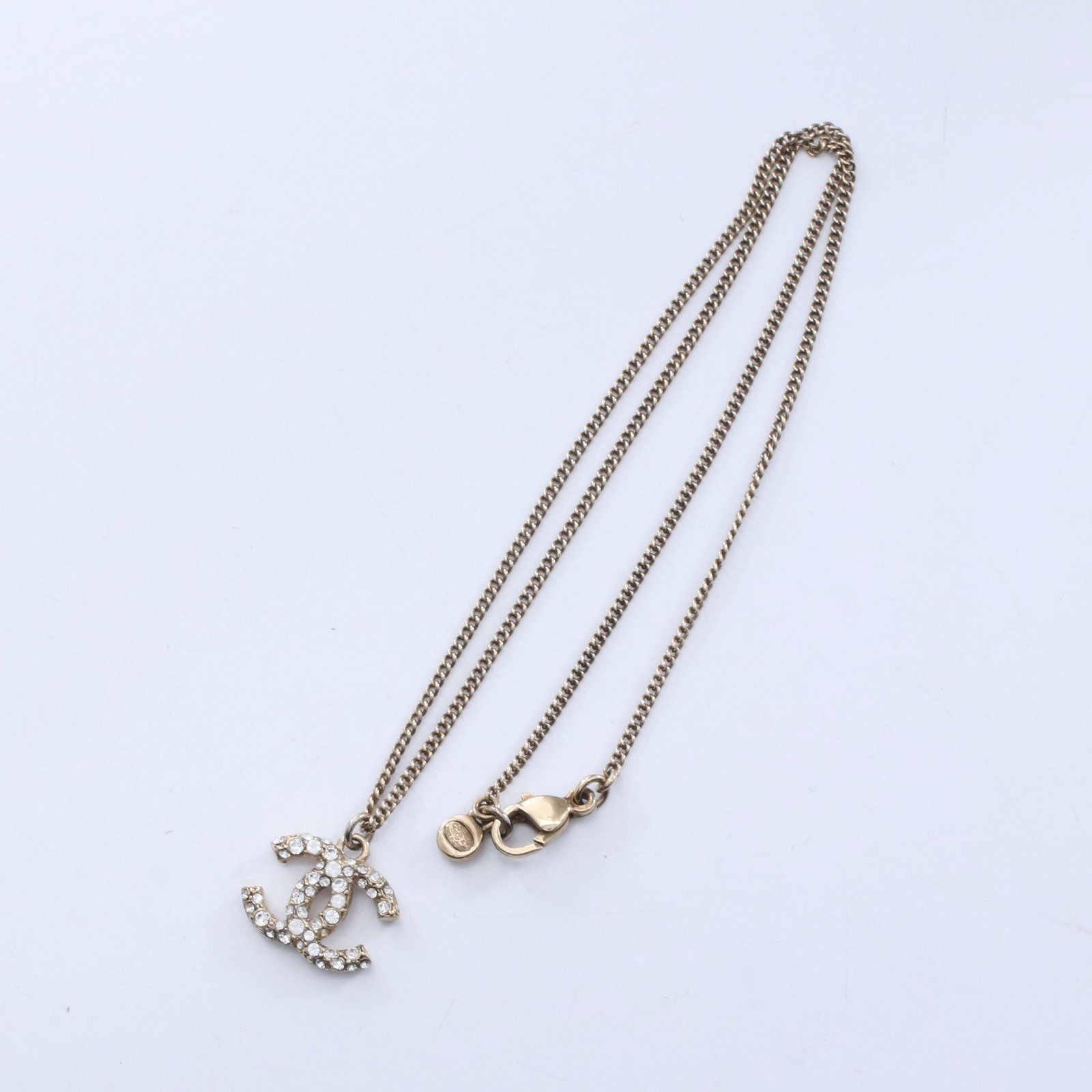 Chanel Coco Mark Rhinestone Gold - 3