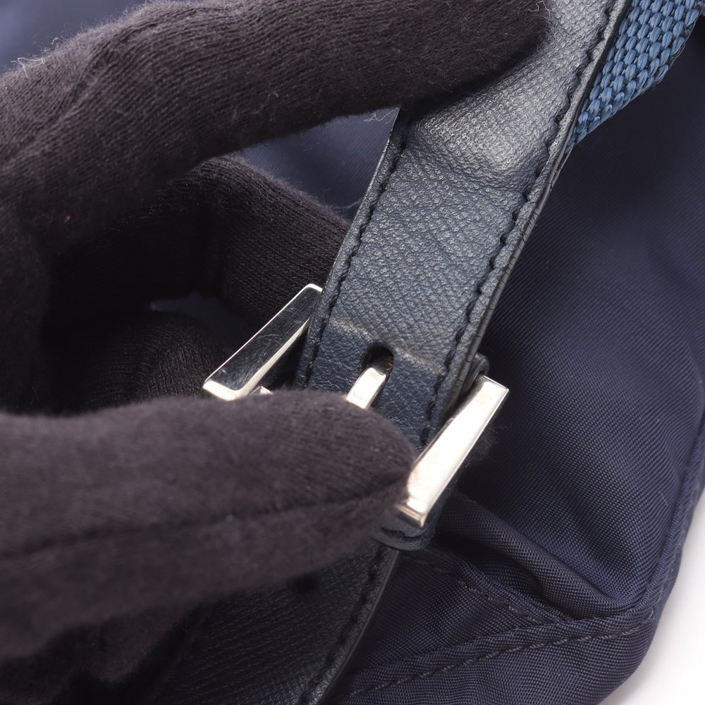 Prada Nylon Backpack Navy - 9