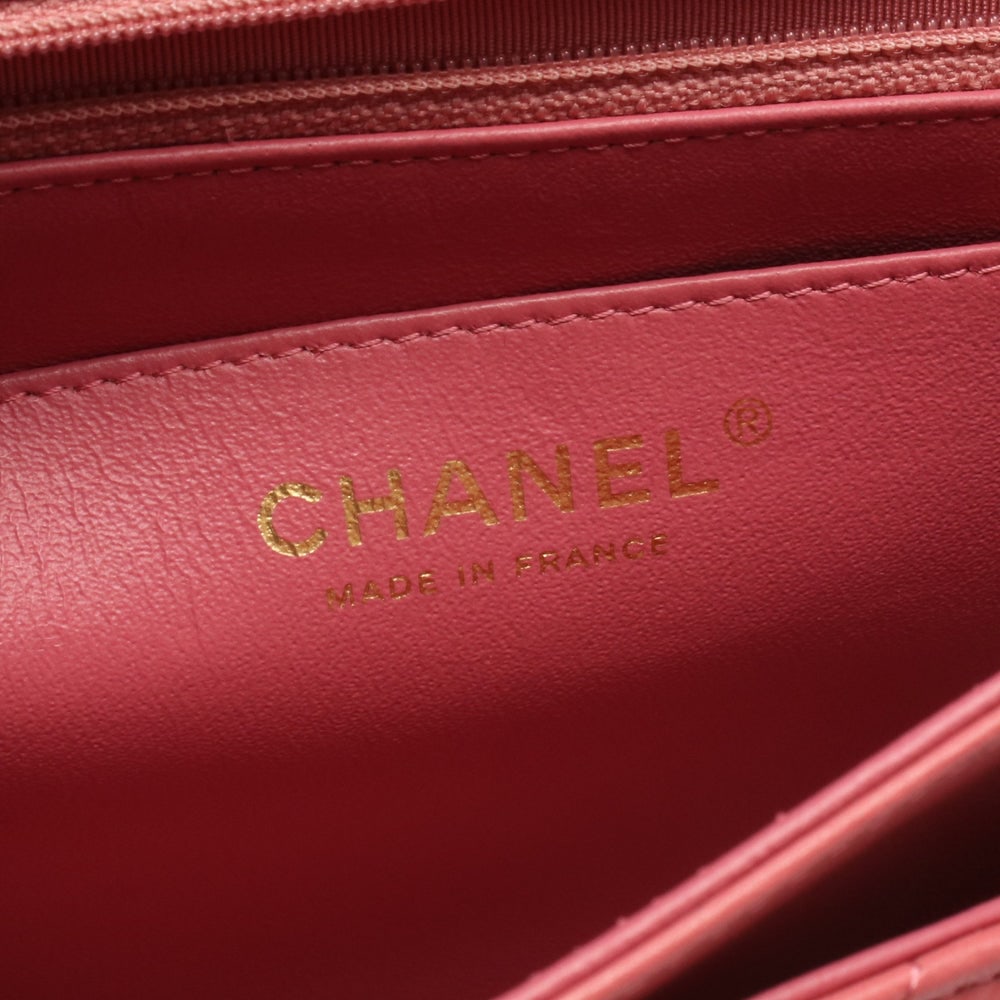 Chanel Single Flap Bag Pink - 4
