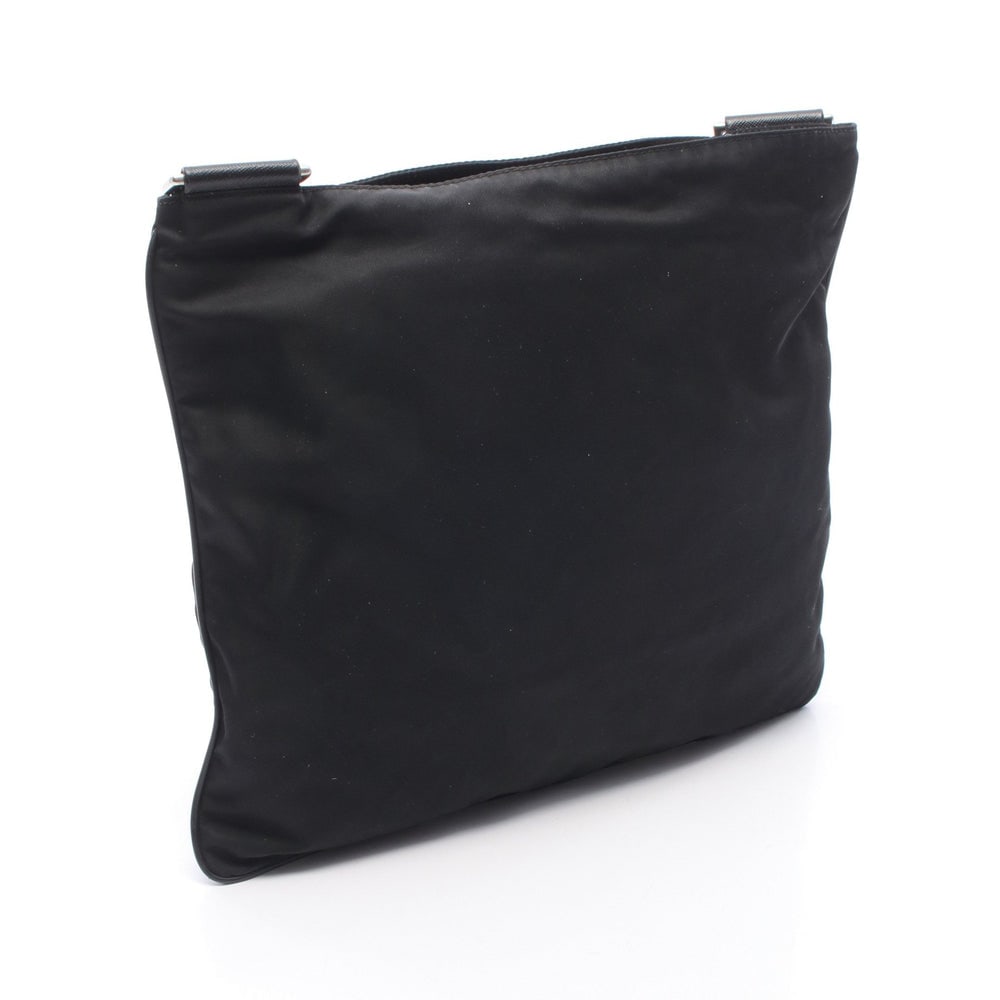 Prada Nylon Leather Shoulder Black - 2