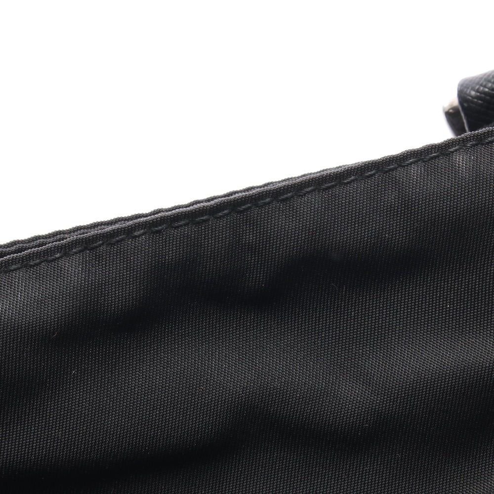 Prada Nylon Leather Shoulder Black - 6