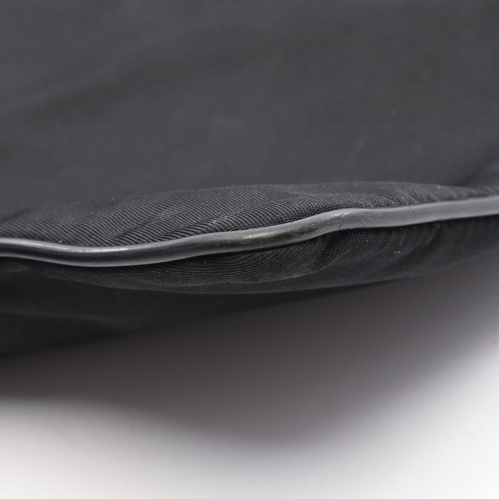 Prada Nylon Leather Shoulder Black - 7