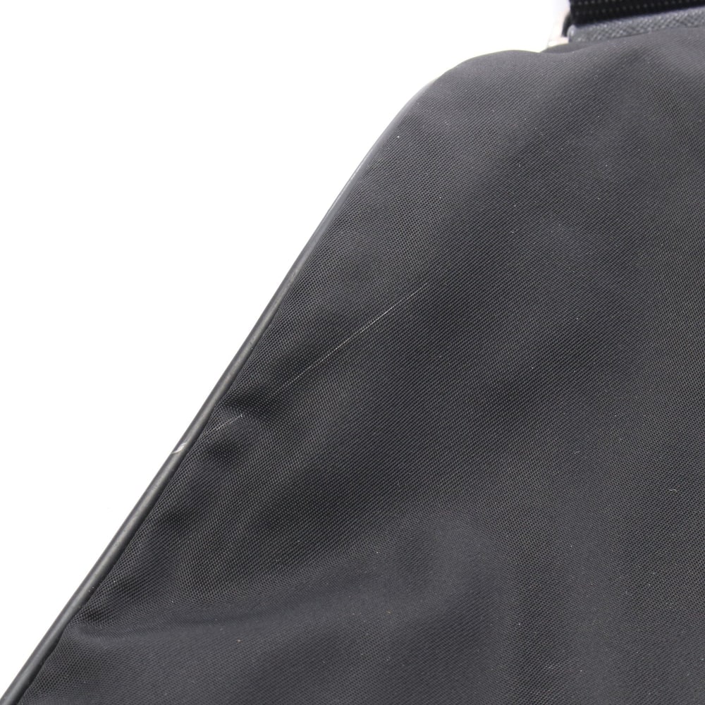 Prada Nylon Leather Shoulder Black - 9