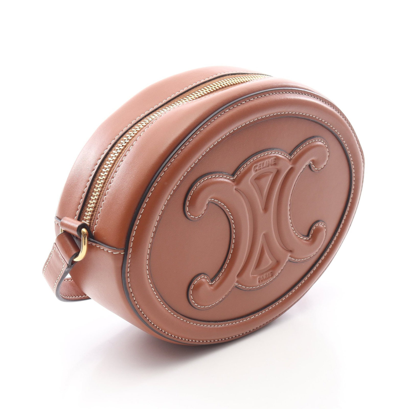 Celine Oval Shoulder Brown - 2