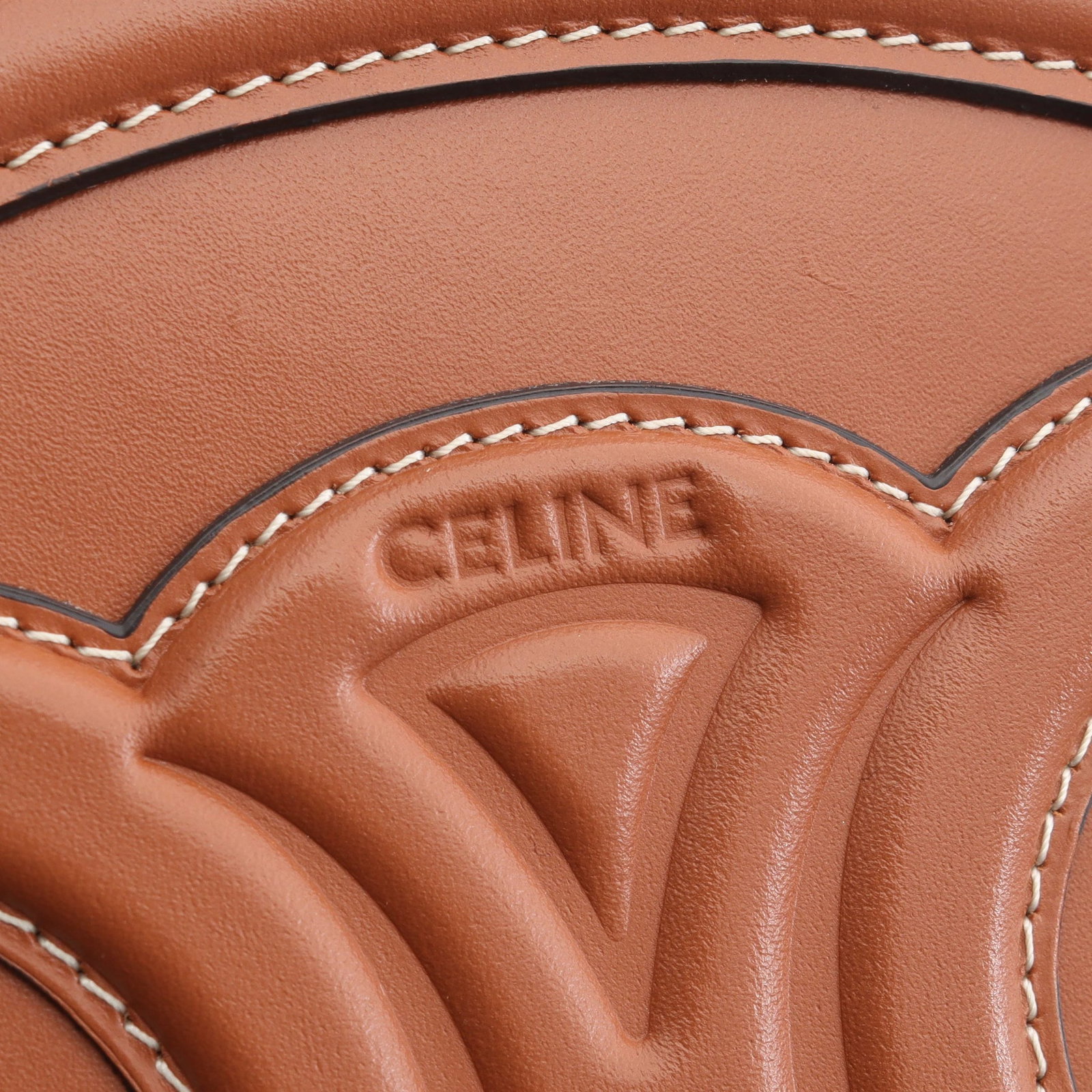 Celine Oval Shoulder Brown - 4