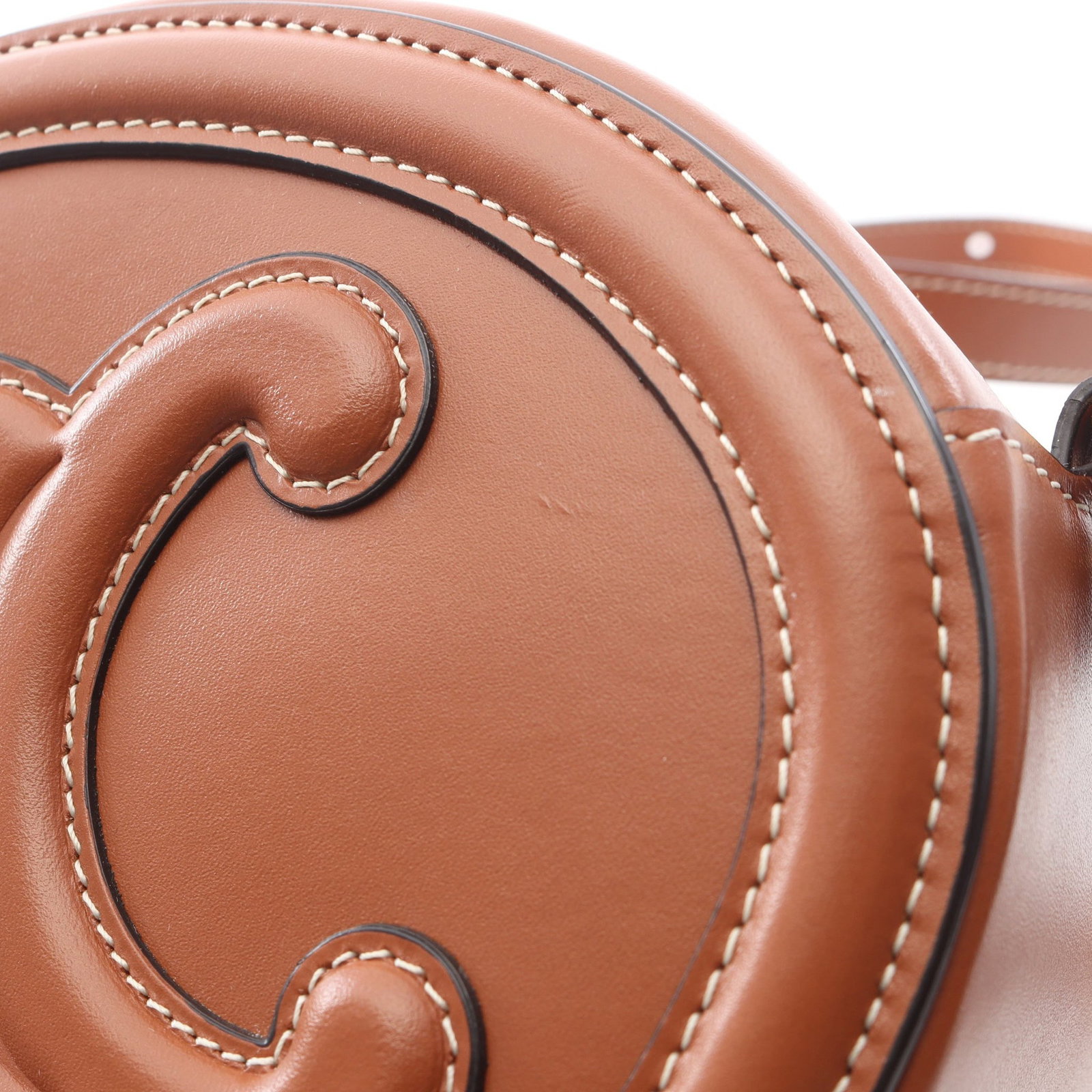 Celine Oval Shoulder Brown - 6