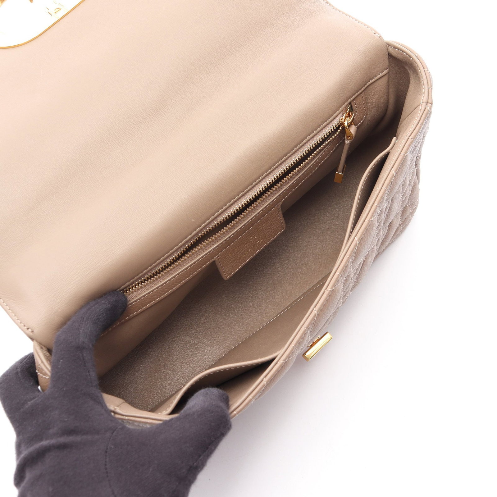 Dior Caro Medium Chain Bag - 3