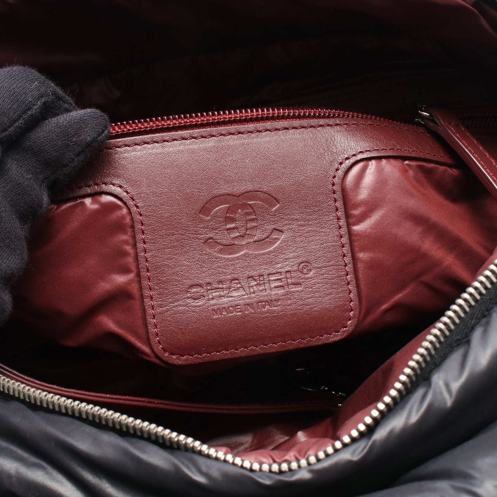 Chanel Coco Cocoon Handbag Black - 4