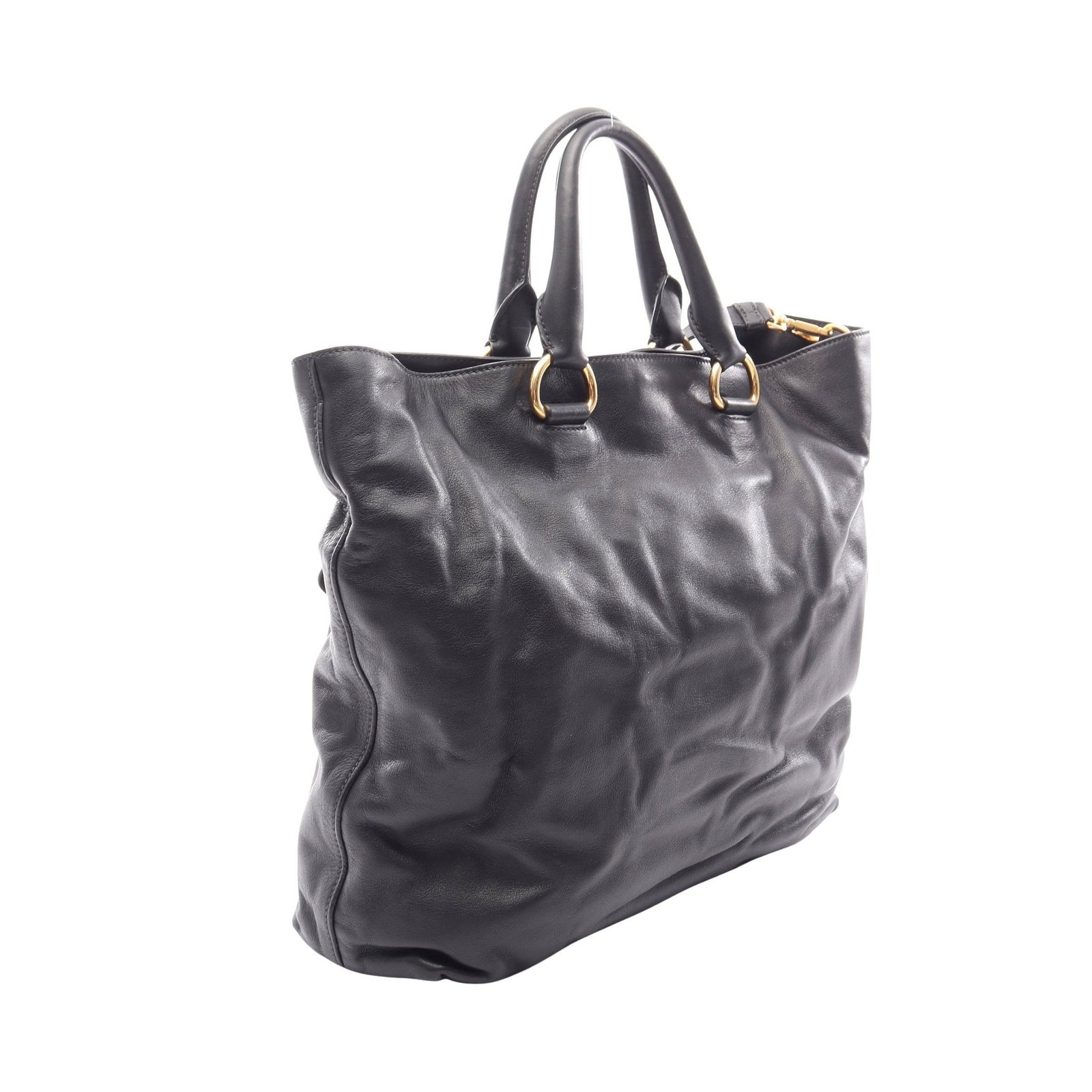 Prada Soft Calf 2 Way Black - 2
