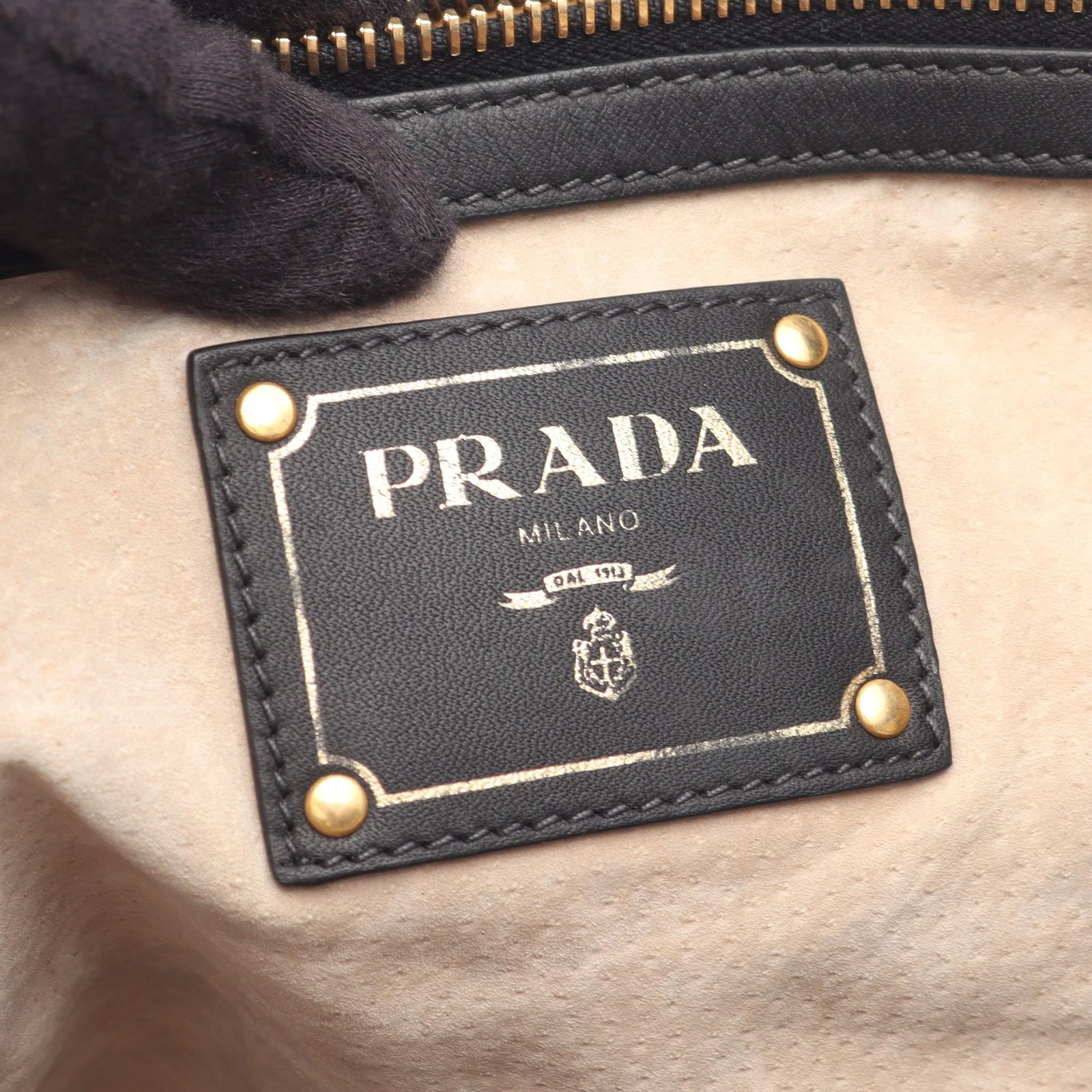 Prada Soft Calf 2 Way Black - 4