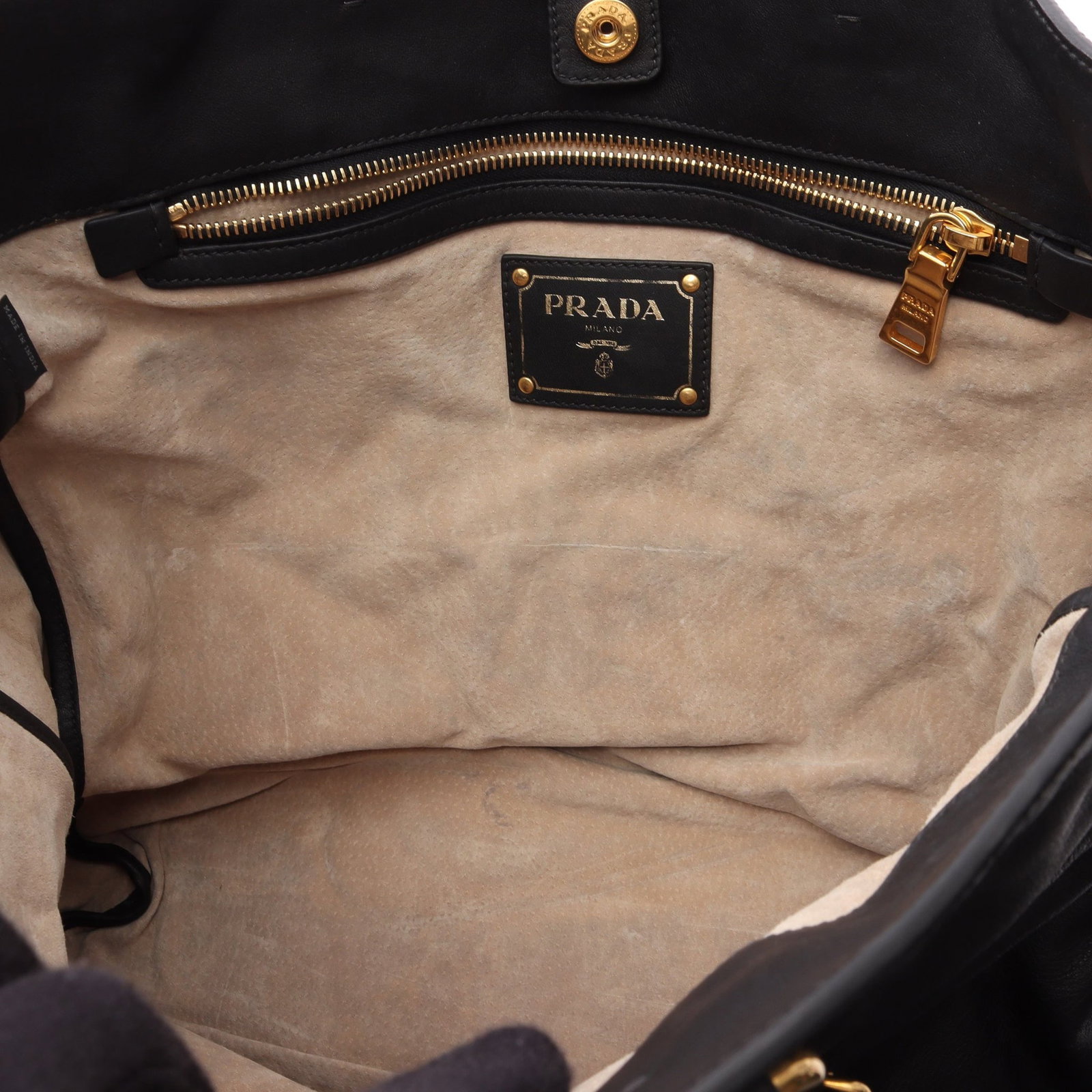 Prada Soft Calf 2 Way Black - 5