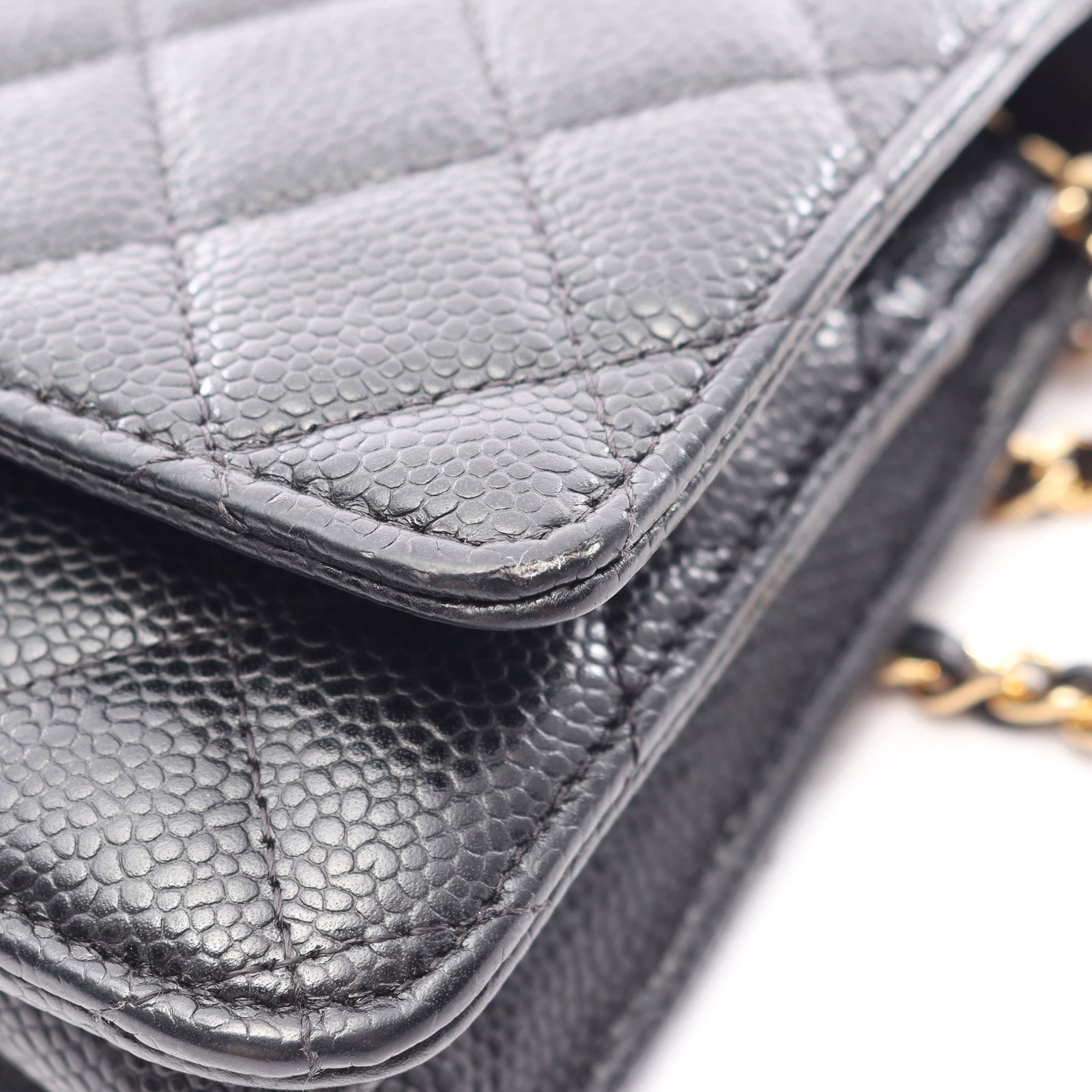 Chanel Chain Wallet Black - 9