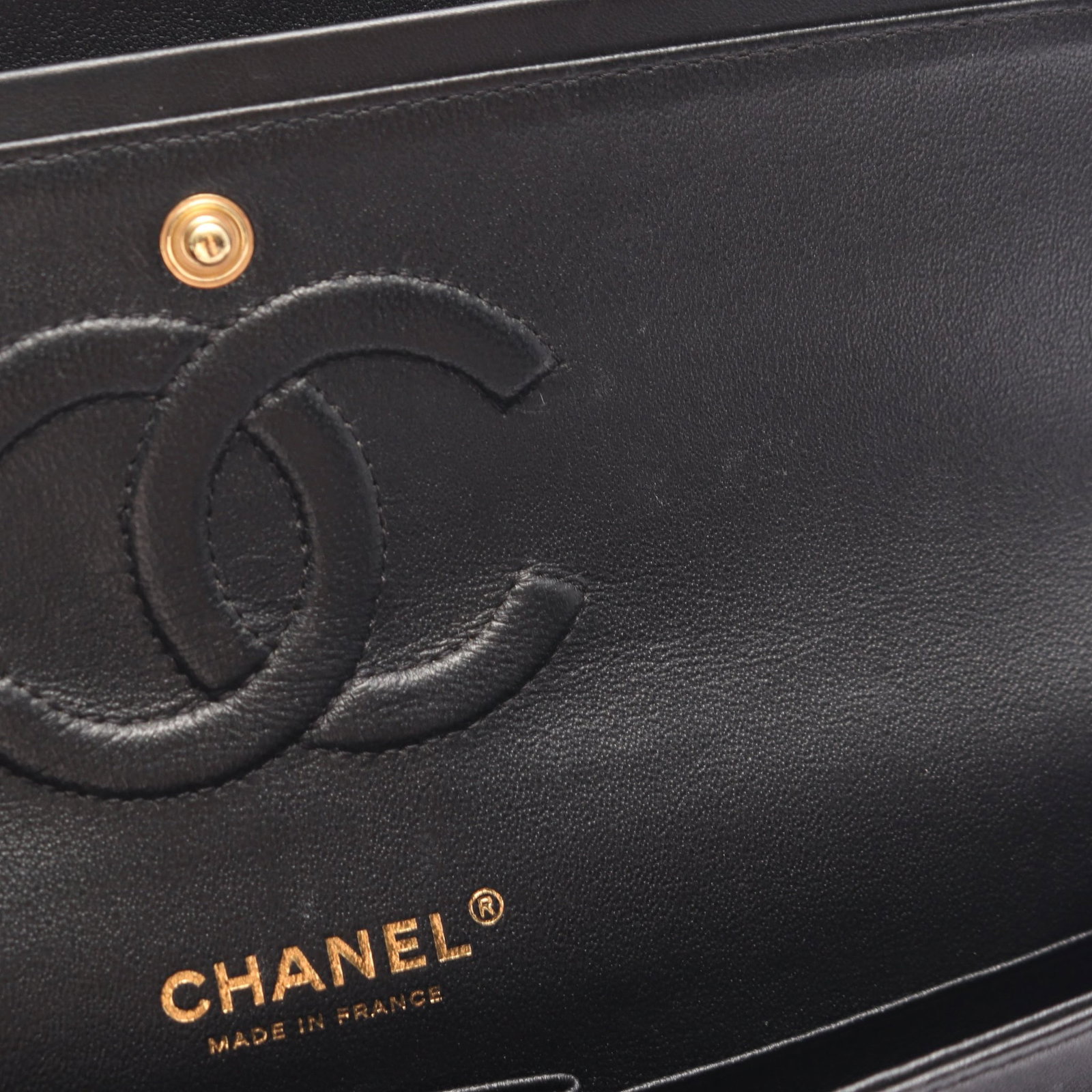 Chanel Chevron Double Flap Black - 6
