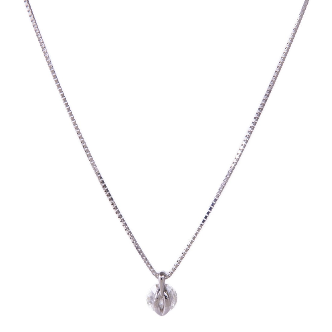 Diamond Necklace Platinum - 2