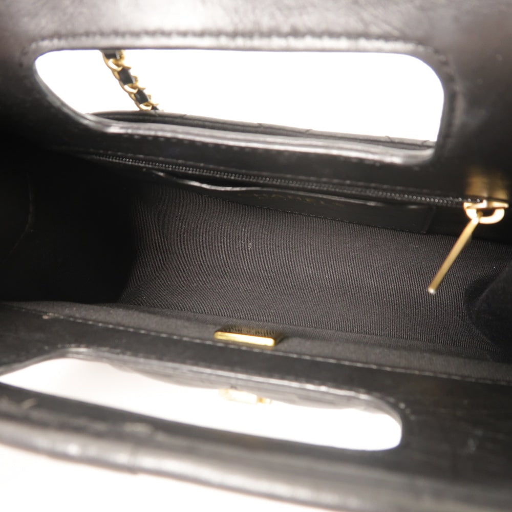 Chanel 24P Mini Flap Black - 5