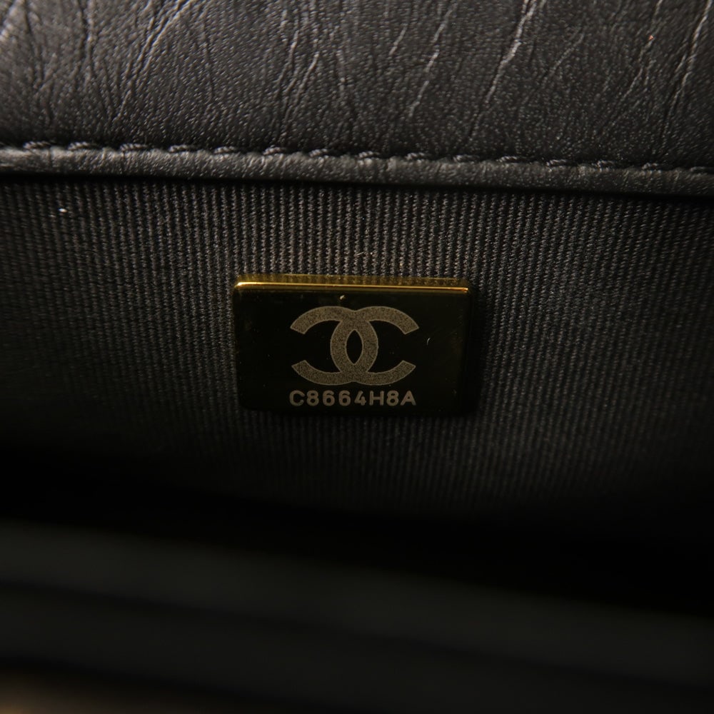 Chanel 24P Mini Flap Black - 7