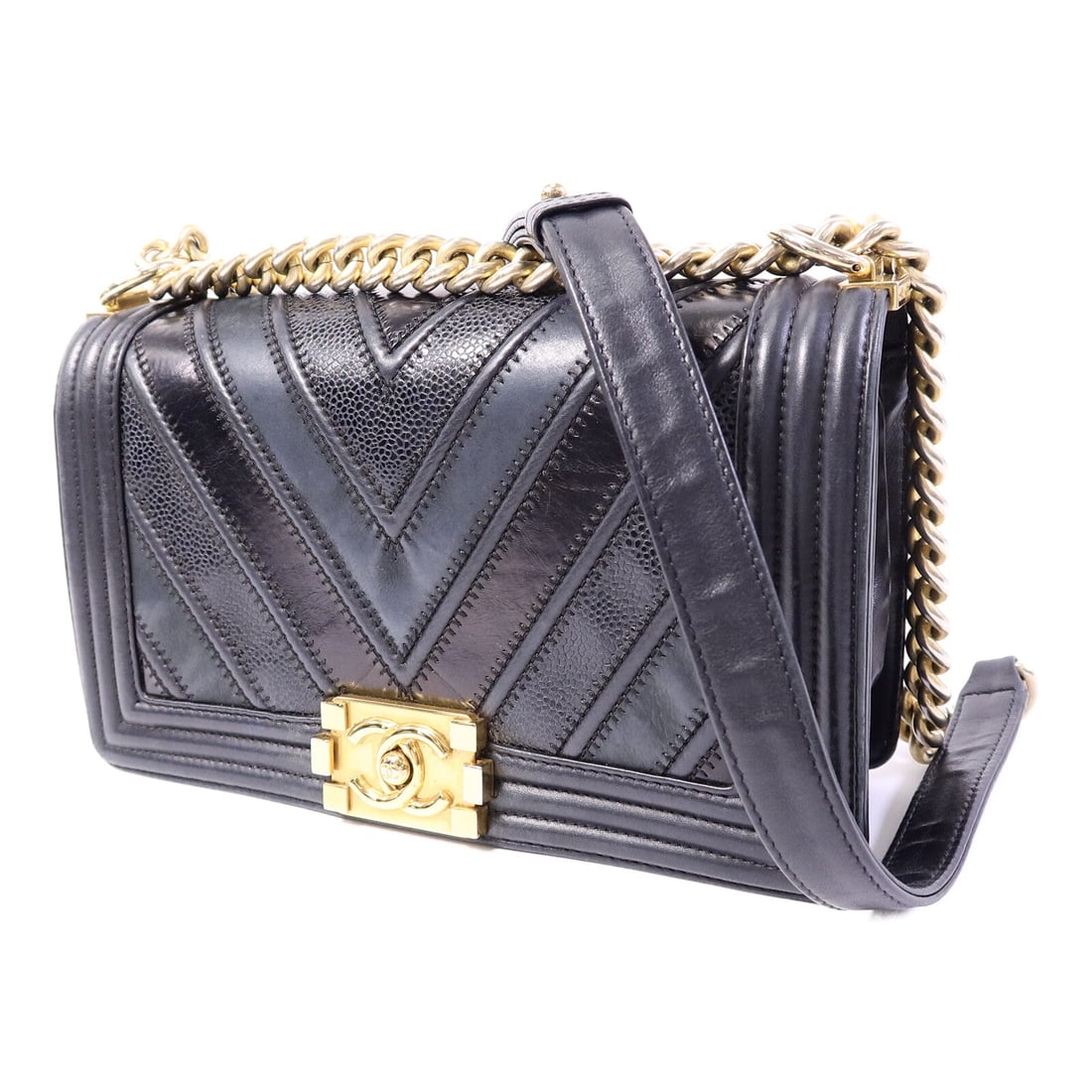Chanel Boy 25 Chain Bag - 3