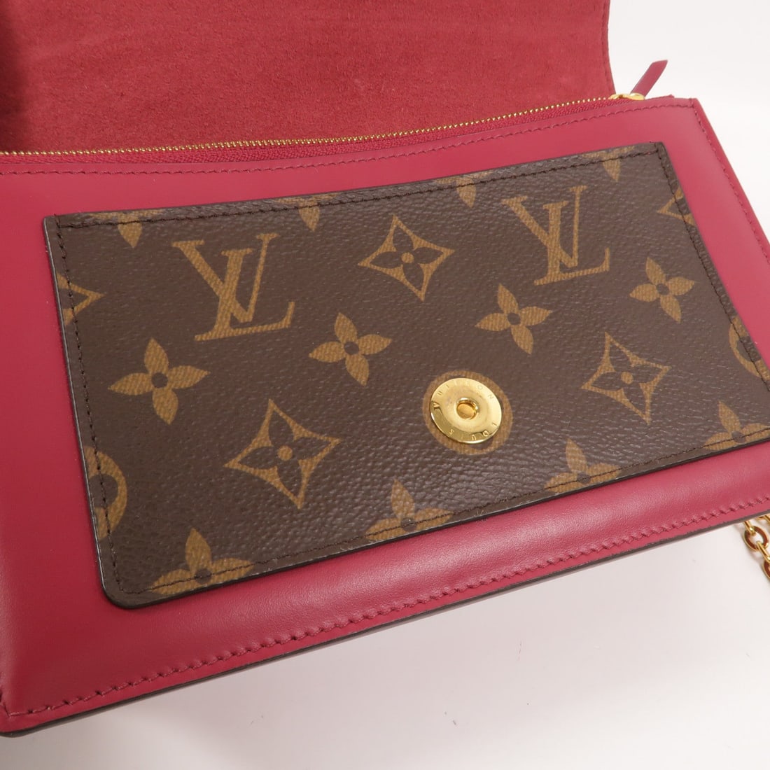 LV Portefeuille Flore Chain - 14