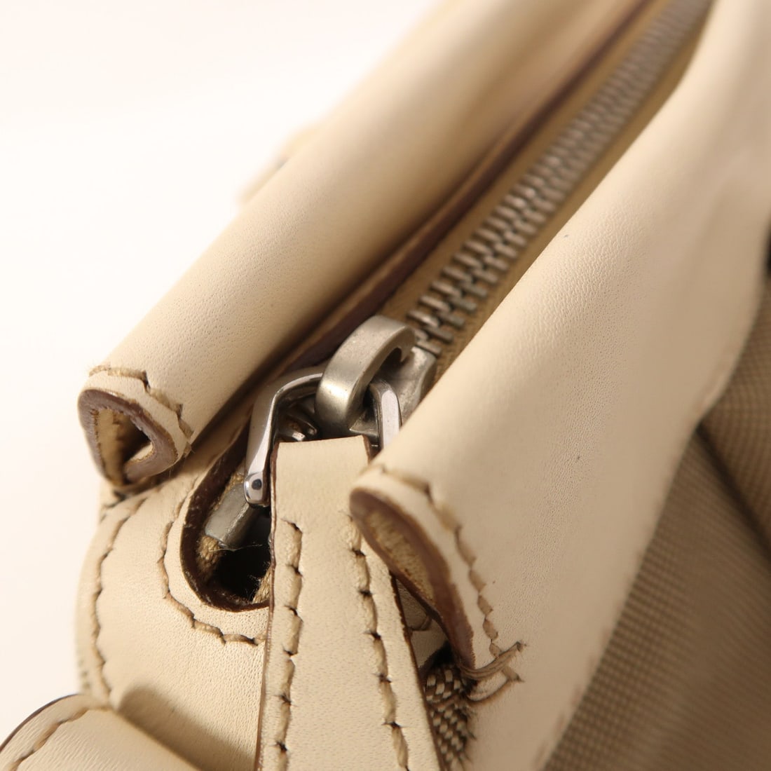 Prada 2 Way Shoulder Beige - 18