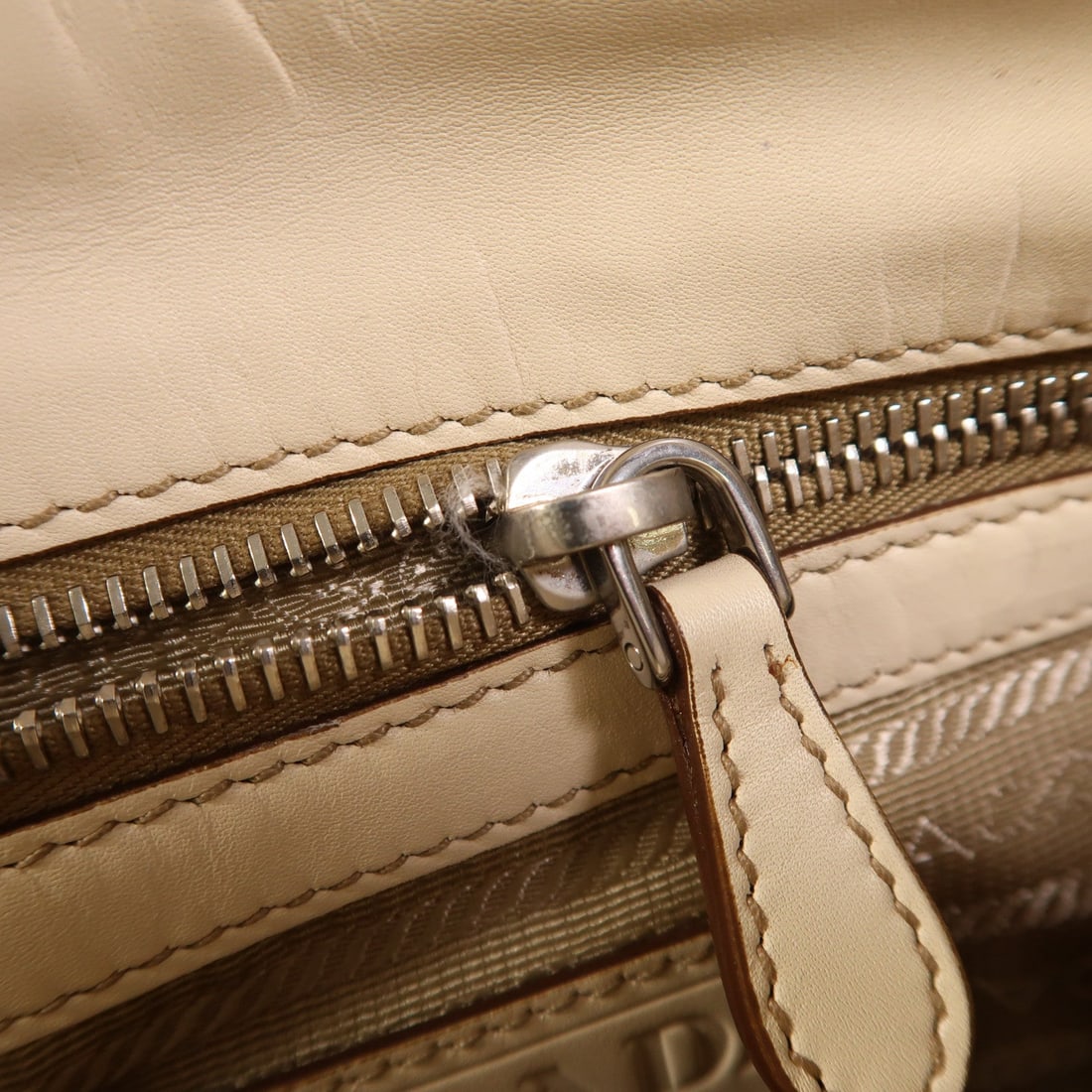 Prada 2 Way Shoulder Beige - 19