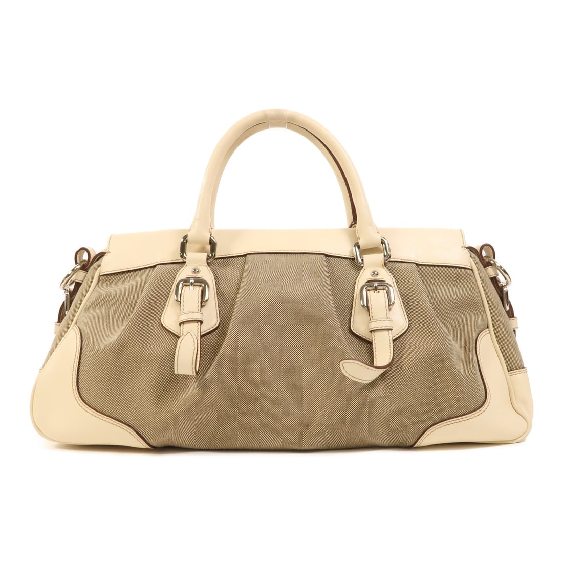 Prada 2 Way Shoulder Beige - 2