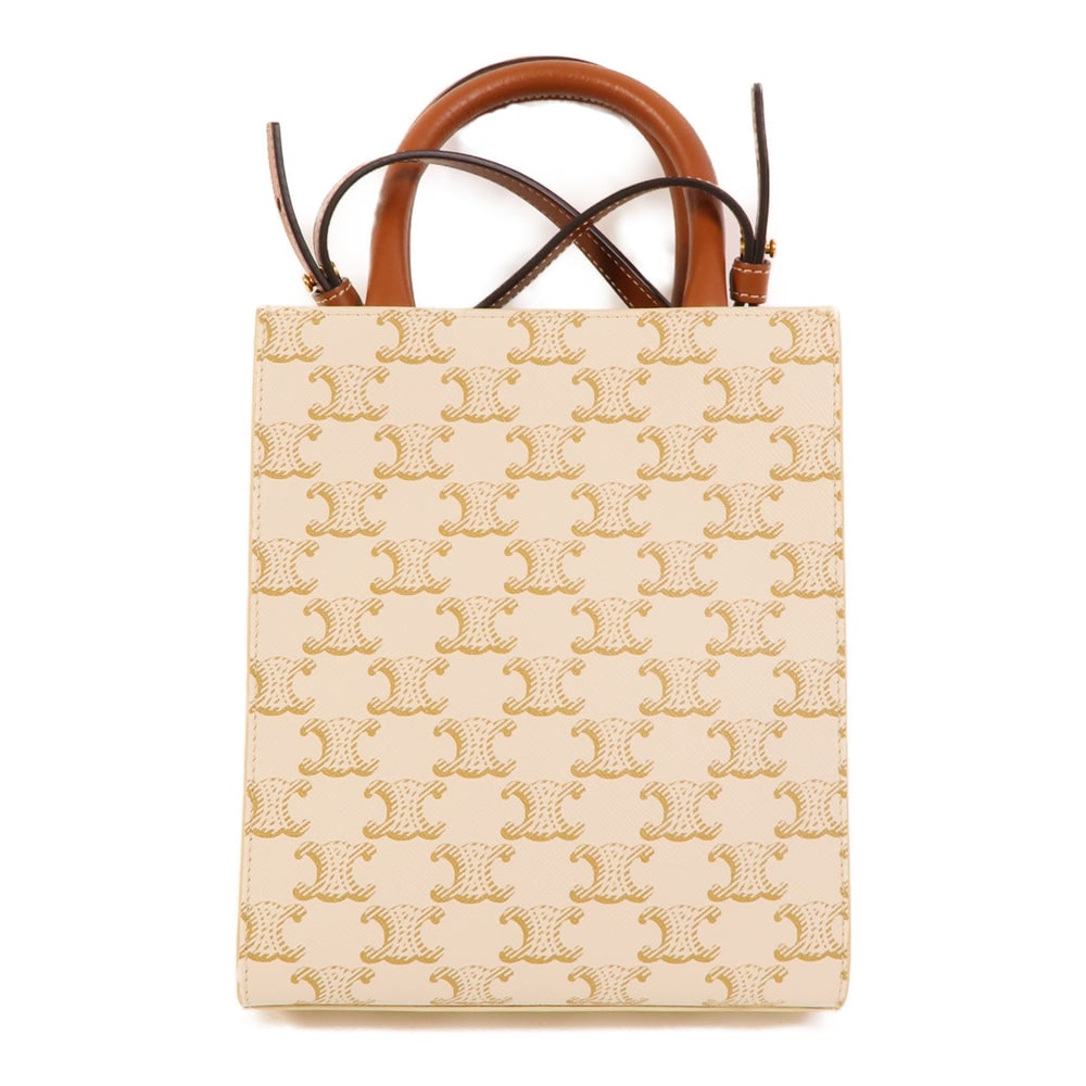 Celine Mini Vertical Cabas White - 2