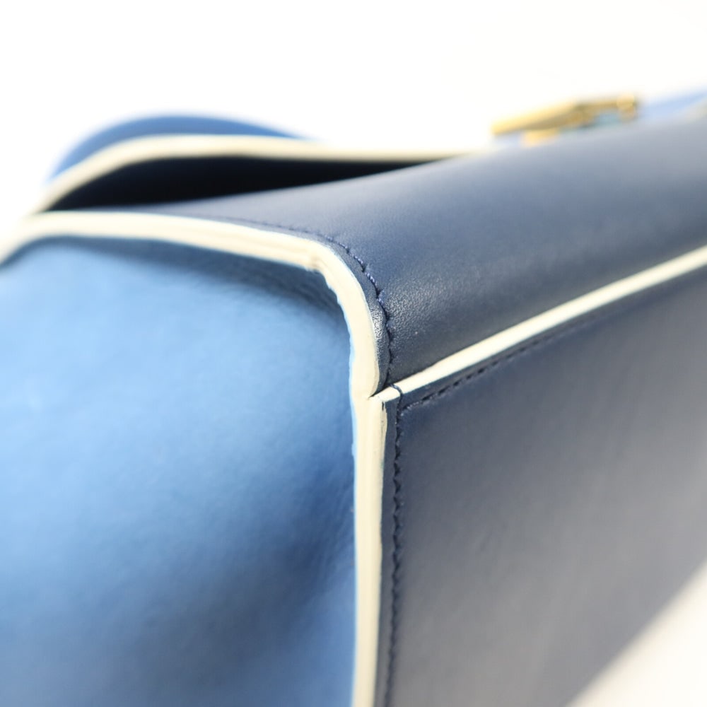 Celine Trapeze Small Blue - 11