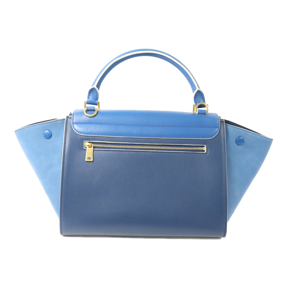 Celine Trapeze Small Blue - 3