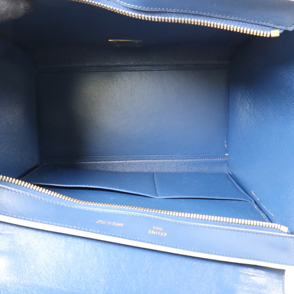 Celine Trapeze Small Blue - 5