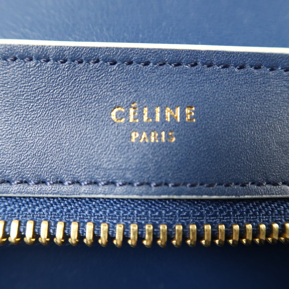 Celine Trapeze Small Blue - 6